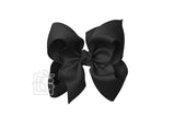 Grosgrain Bow on Clip - Huge - 5.5"