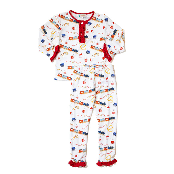 Girls Christmas Express Pajamas
