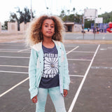 Sprout Hooded Shacket - Seafoam