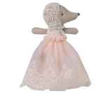 Baby Mouse in Gown - Powder