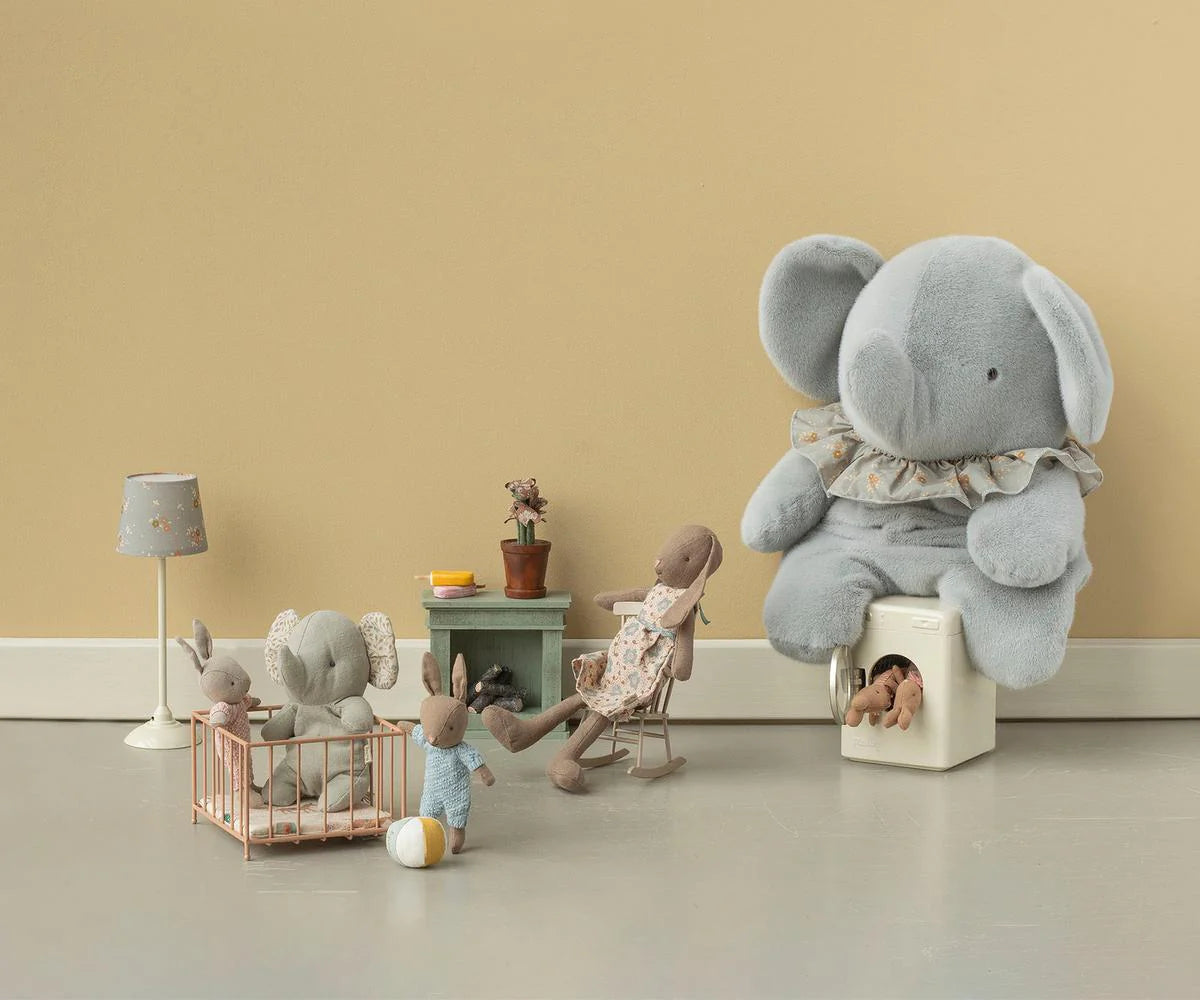 Rabbit Set, Micro - Brown - Blue – Hooray Children's Shoppe