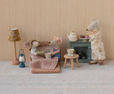Vintage Lantern, Mouse - Blue