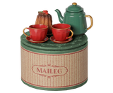 Christmas Tea Party, Mouse - Red/Green