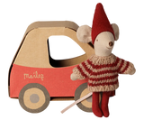 Christmas Mouse, Little Sister in Car Box