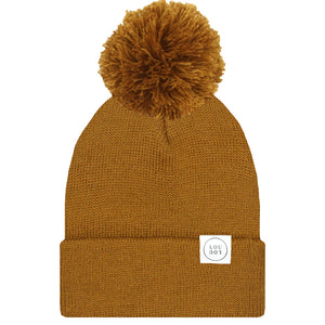 Beanie with Pom - Camel