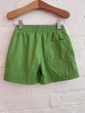River -Performance Solid Green Short