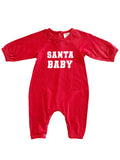 Santa Baby / Organic Long Sleeve Jumpsuit