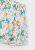 Printed Dobby Skirt