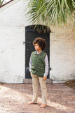 Derby Field Vest Green