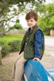 Derby Field Vest Green