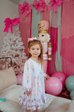 Girls Pink Nutcracker Nightgown