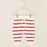 Knit Jogger Pant - Red Stripe