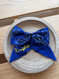 School Spirit Bandana Bow - Choose Your School!