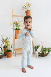 Oliver Rabbit Zipper Romper