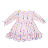 Girls Pink Nutcracker Nightgown
