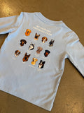 Asher Long Sleeve Tee - Football Dogs