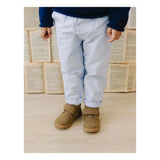 Parker Sporty Velcro Boot - Nubuck Brown