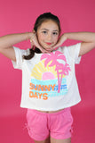 Sunny Days Applique Graphic Tee