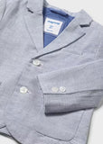 Baby Knit Blazer - Checkered Capri