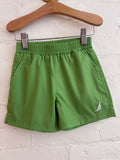 River -Performance Solid Green Short