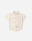 Collared Short Sleeve Shirt - Sail