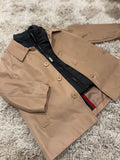 Trench Coat with Interior Vest