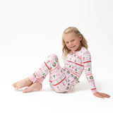 Sugar Plum Fairy Nutcracker Fair Isle Long Sleeve Loungewear Set