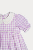 The Vanessa Dress - Lilac Gingham