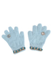 Boujee Bijou Gloves Light Blue