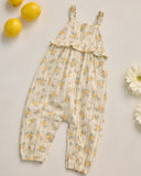 Kinsley Jumpsuit - Lemon Ditsy Flower