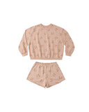 Summer Terry Set - Cherry Bows