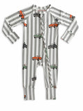 Spooky Little Riders Zipper Romper