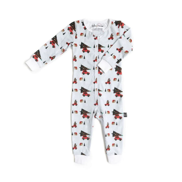 Holiday Cheer Infant Pajama Romper