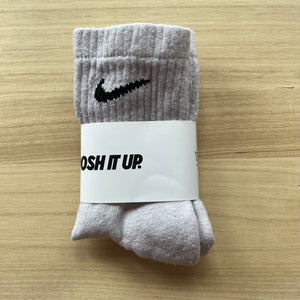 Swoosh It Up Socks - Pale Grey