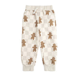 Gingerbread Christmas Checkered Jogger