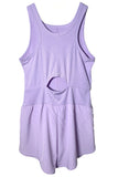 Girl's Short-Lined Romper - 2 Colors!