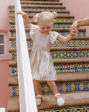 Lindsay Dress - Valencia Stripe