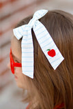 Long Tail Bow - Apple
