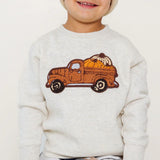 Fall Truck Patch Sweatshirt - Baby Boy