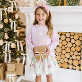 Gingerbread Sequin Christmas Tutu Skirt