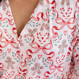 Gingerbread Trellis Christmas Women's Lounge Set