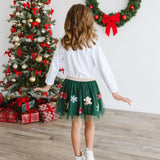 Gingerbread Joy Sequin Christmas Tutu