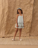 Rose Mini Skirt - Seafoam