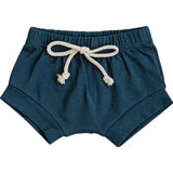 Navy Cotton Shorts- Toddler Girl