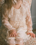 Celine Dress - Embroidered Daisy