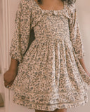 Elodie Dress - Blue Garden