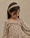 Braided Headband Blue Garden
