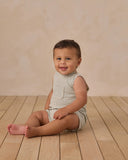 Georgie Romper - Eucalyptus Check