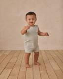 Georgie Romper - Eucalyptus Check