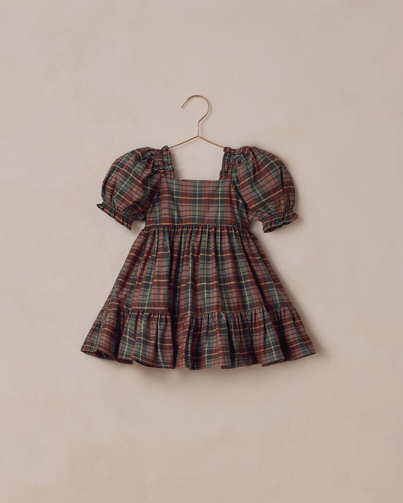 Louella Dress - Tartain Plaid